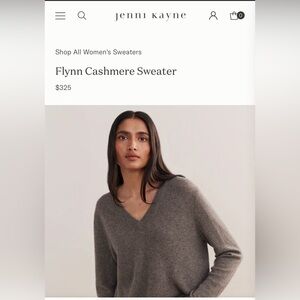 Jenni Kayne Cashmere V-Neck Sweater
